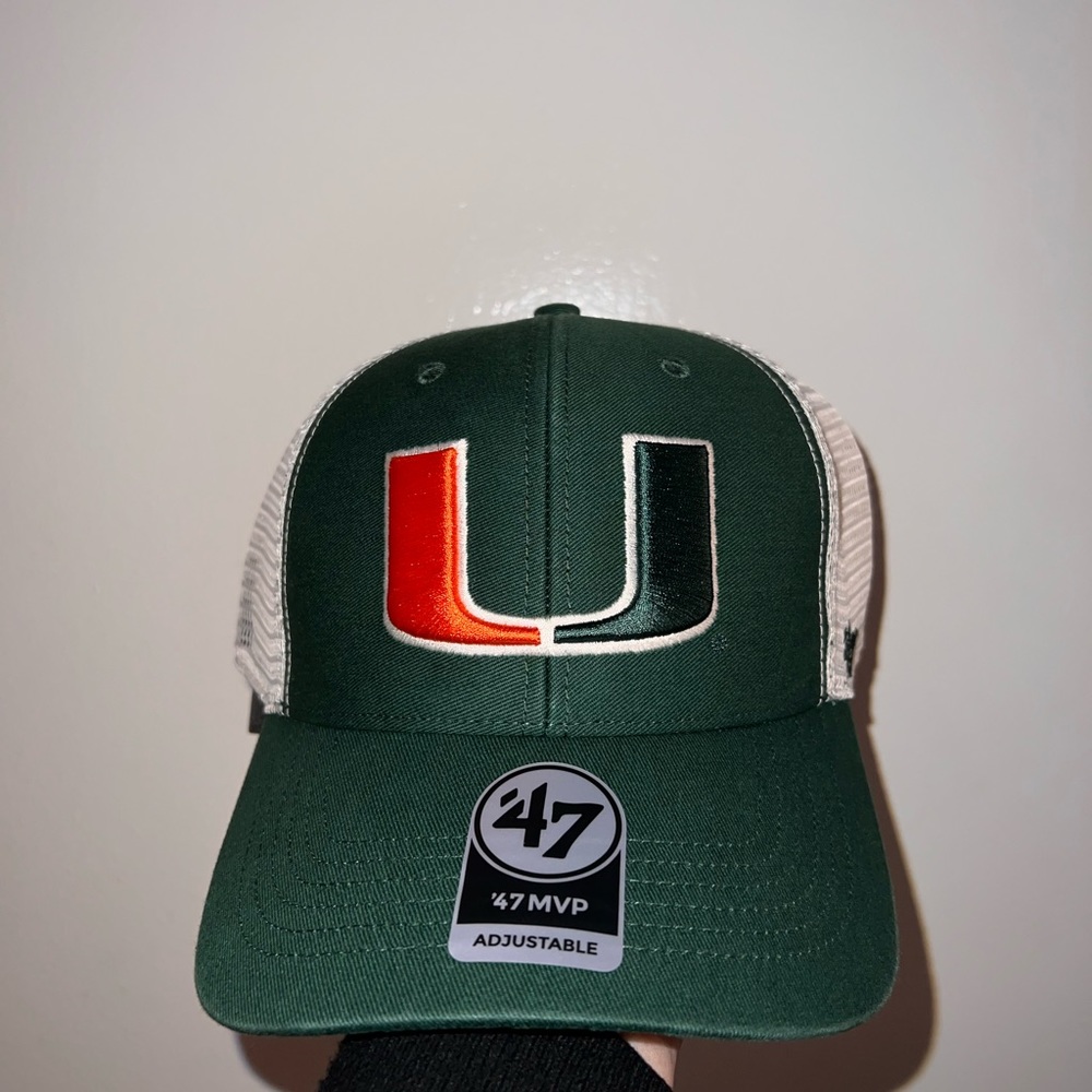 Miami Hurricanes adjustable hat